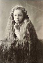 Ruth Horel Caskey as a young girl